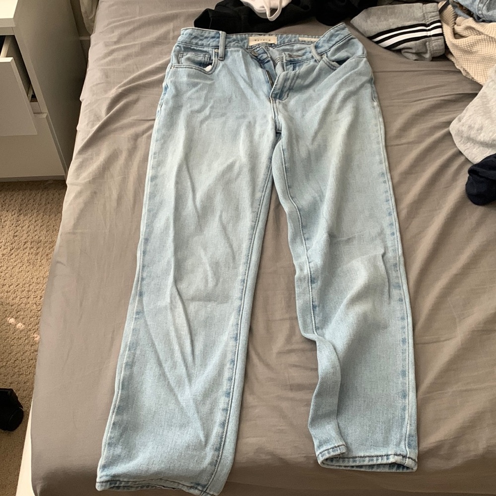 Pacsun mom jeans light blue super cute